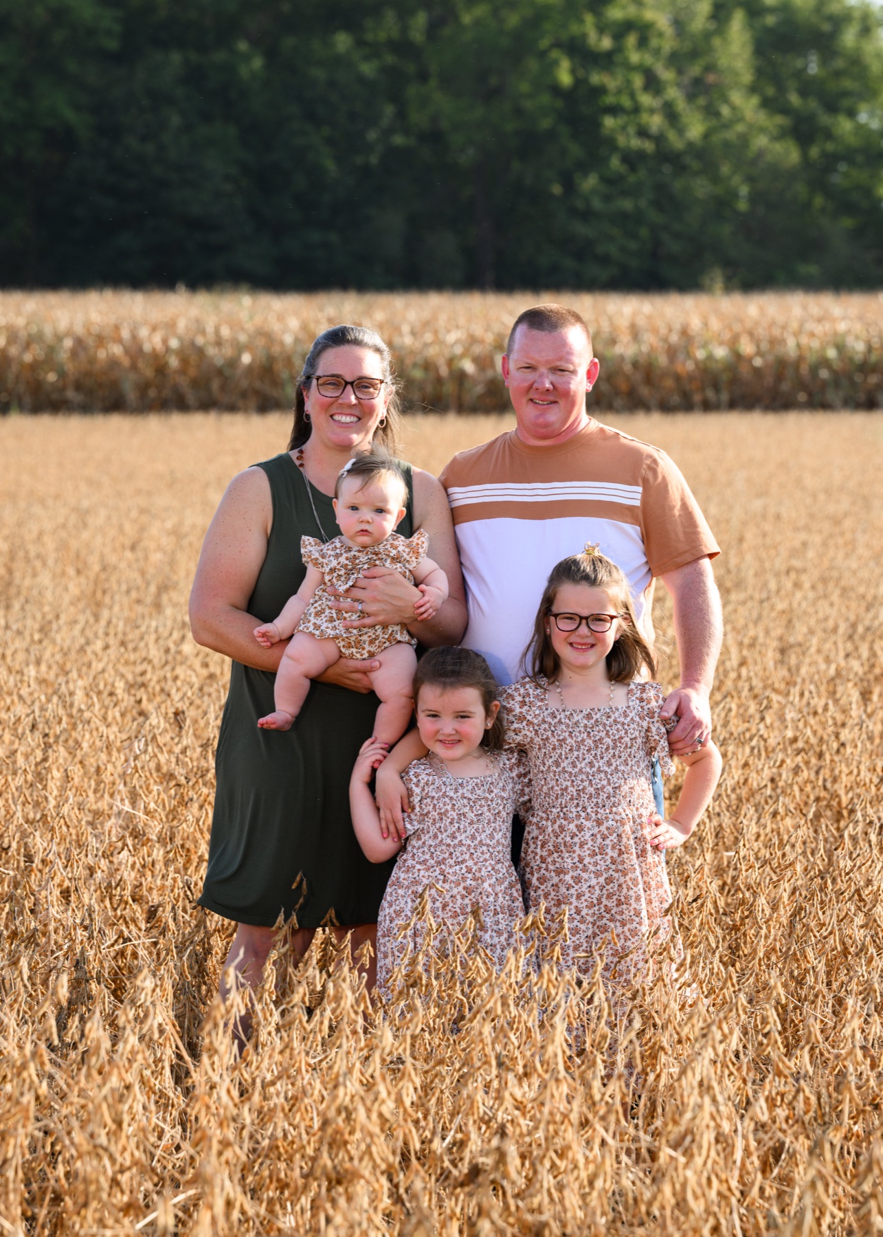 Ben and Jenny Wessel family